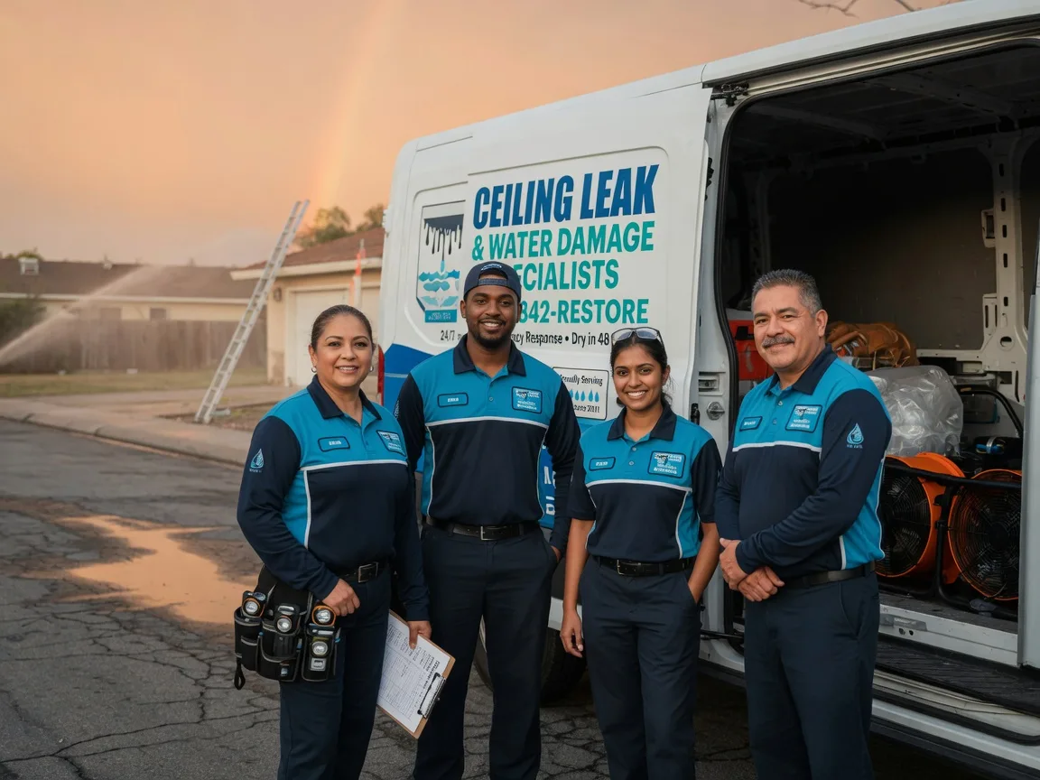 Ceiling Leak Cleanup company in Calais, VT