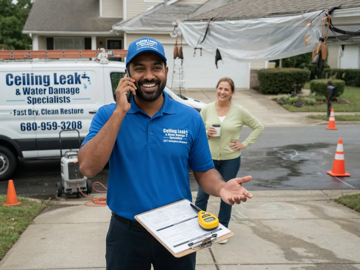 Ceiling Leak Cleanup Calais, VT FAQs